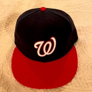 Washington Nationals fitted New Era Cap size 7
